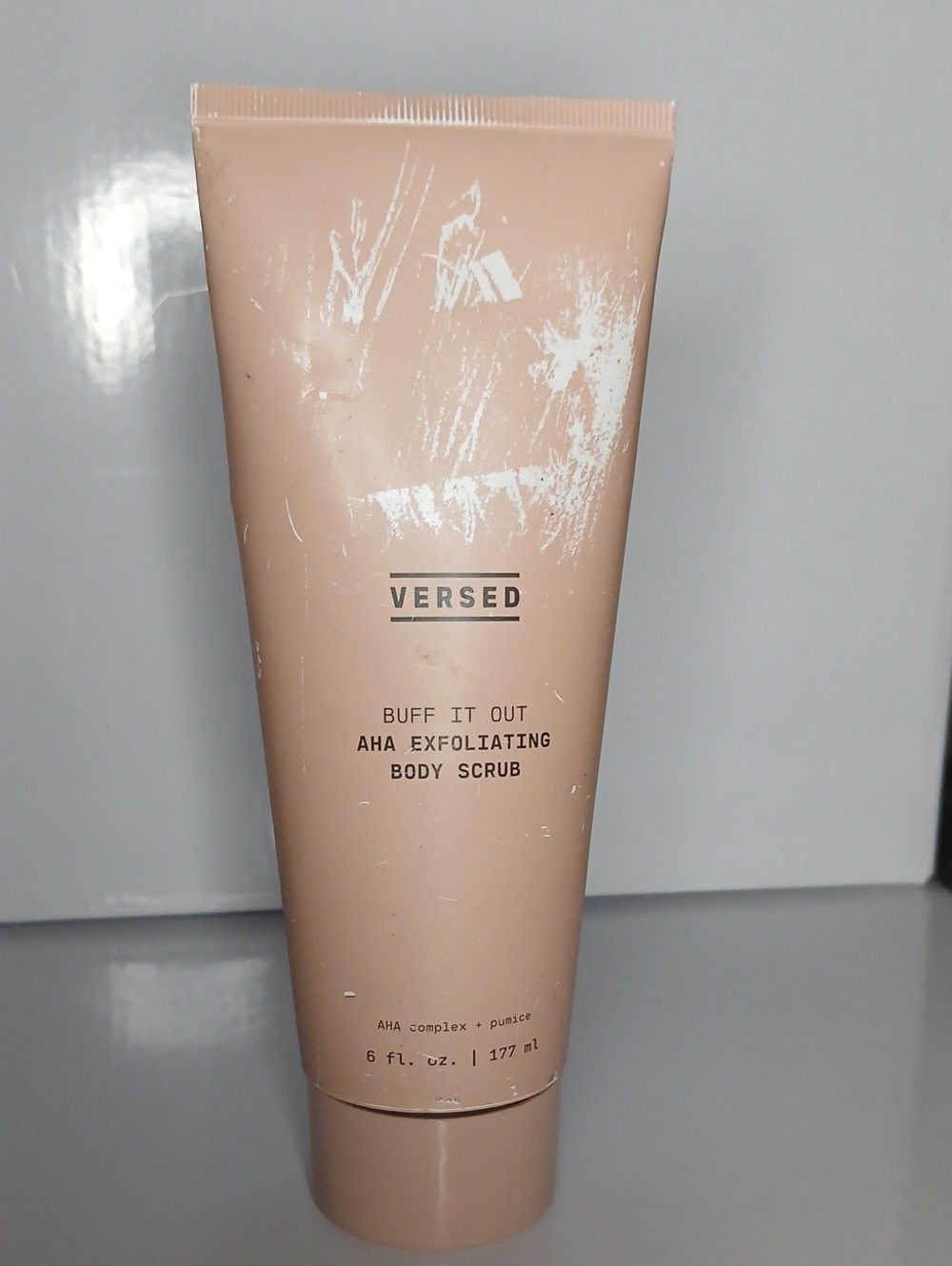 Sealed 6 Oz Buff It Out AHA Exfoliating Body Scrub